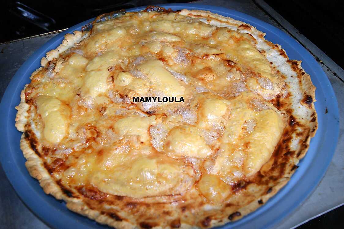 Recette de Flamiche au Maroilles par Mamyloula