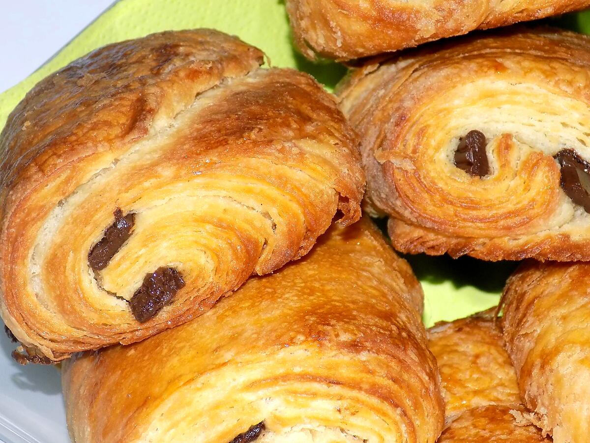 recette Pains au chocolat "chocolatines"