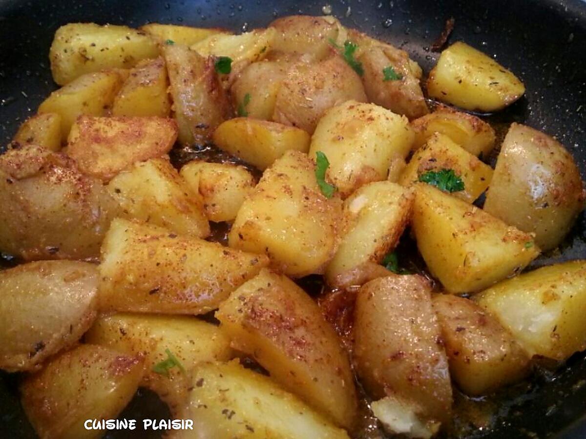 recette Pommes de terre rissolées aux épices