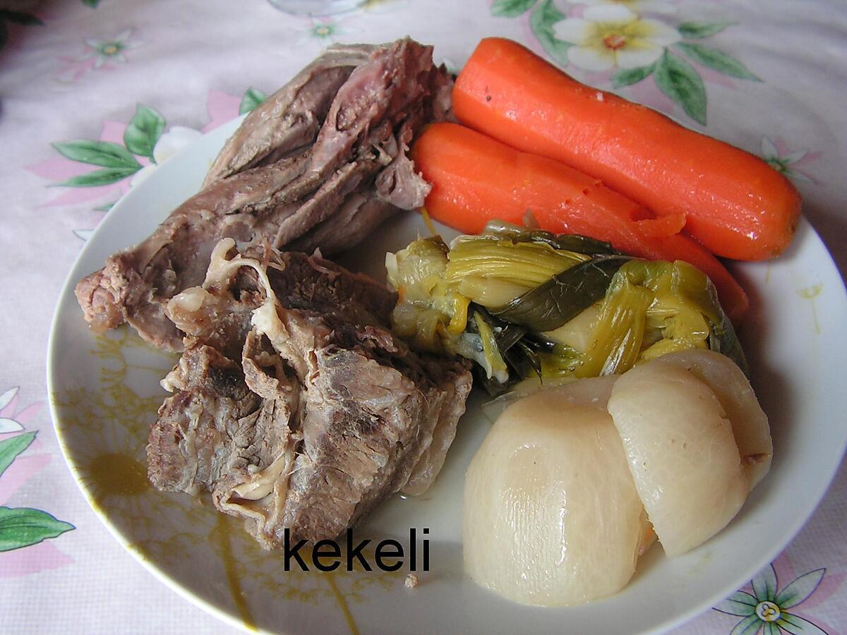 recette Pot au feu de dinde