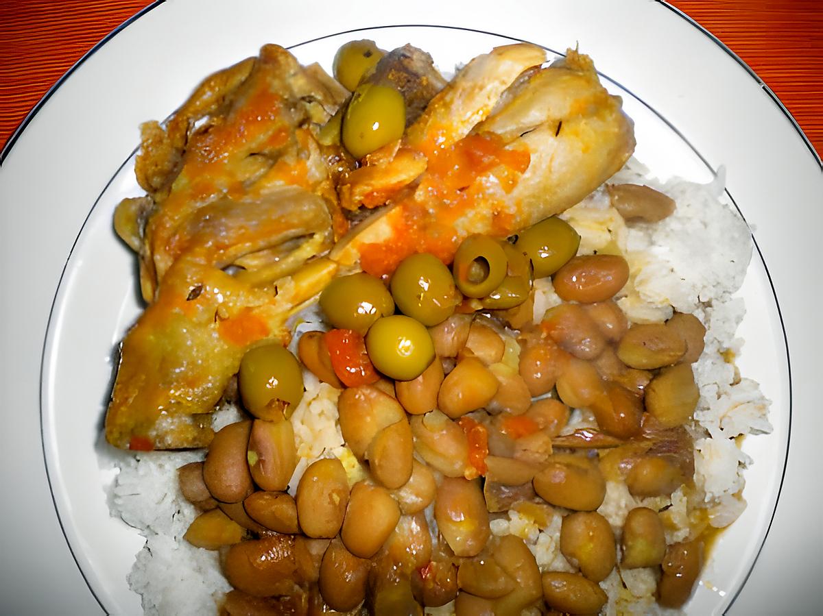 recette Cari poulet aux olives