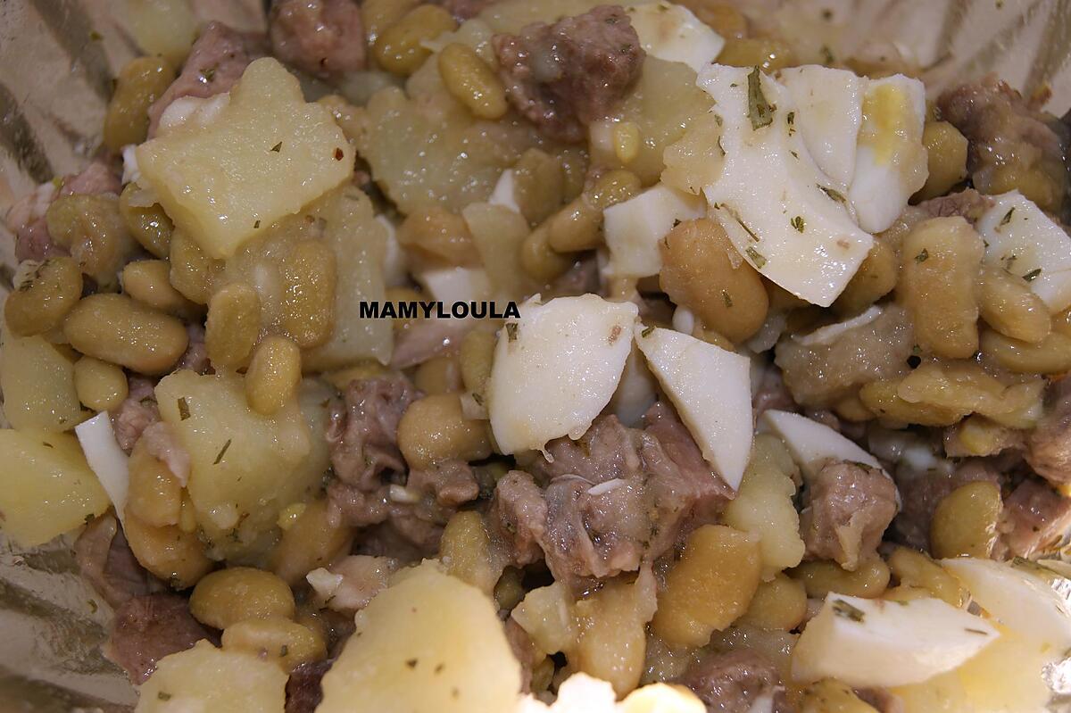 recette Salade d'agneau