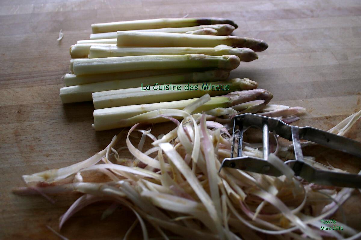 recette Asperges de Julien sauce Angelik