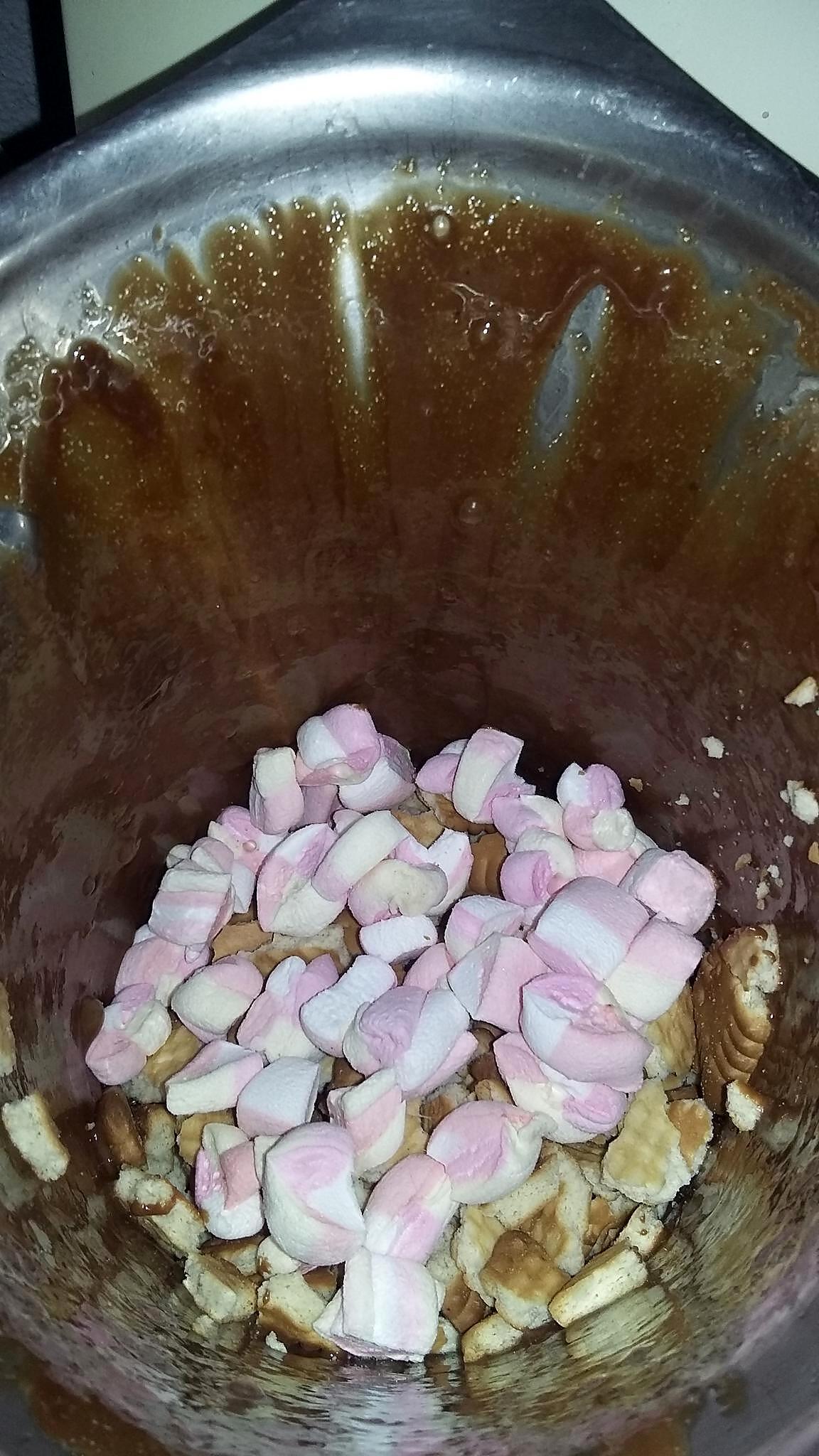 recette Saucisson au chocolat Marshmallows Thermomix