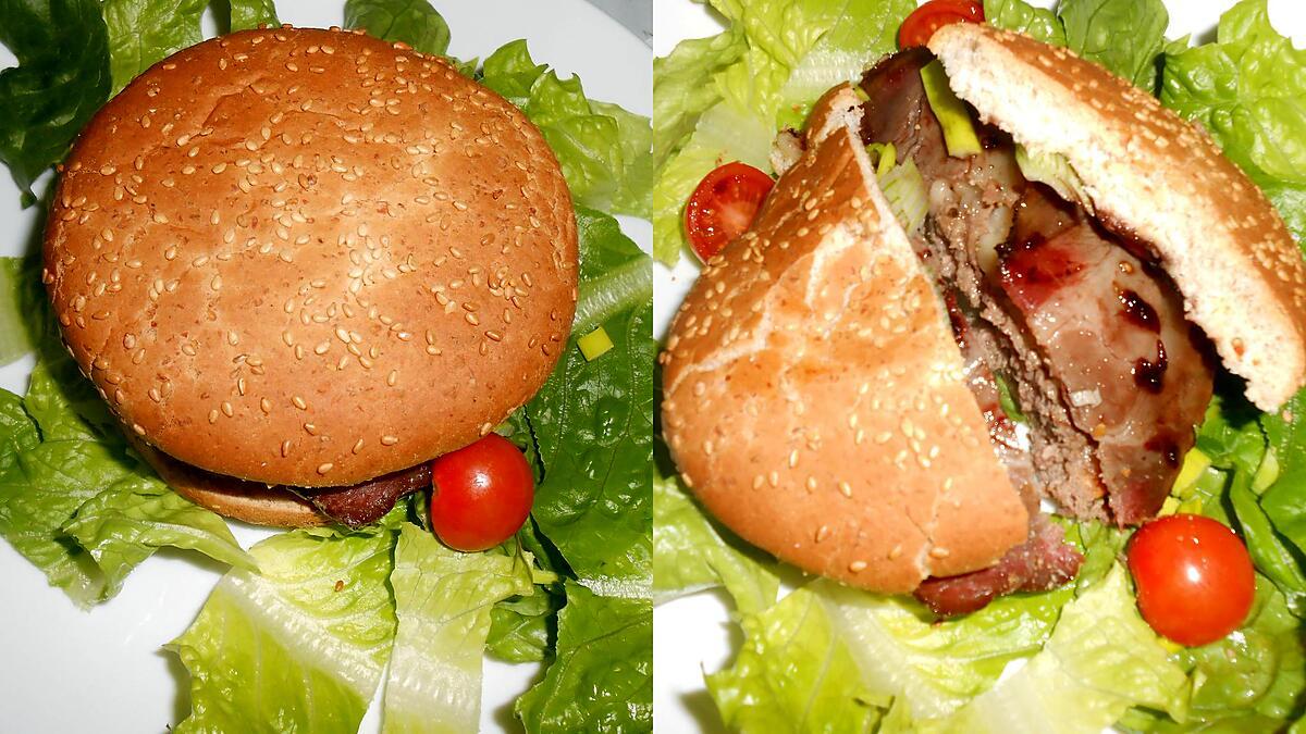 recette BURGER AUX SAVEURS "CORSE"