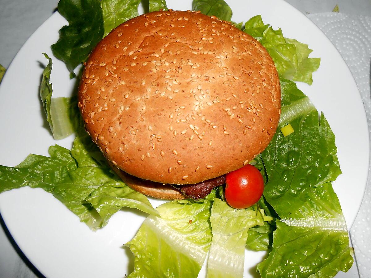 recette BURGER AUX SAVEURS "CORSE"