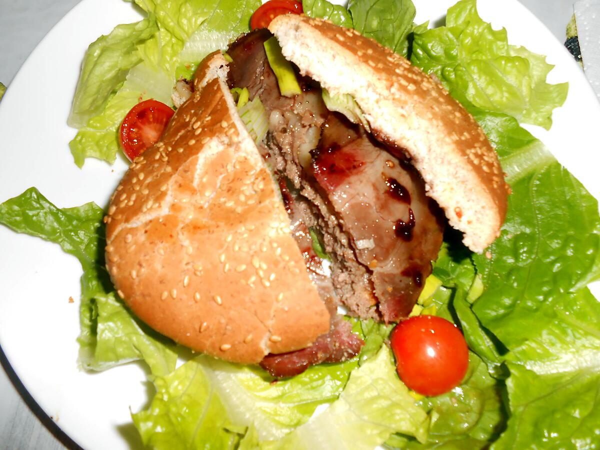 recette BURGER AUX SAVEURS "CORSE"