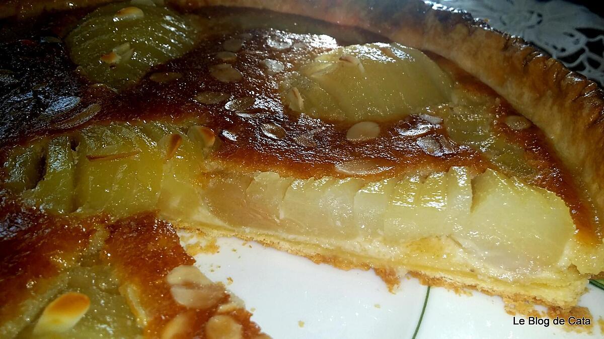 recette Tarte Bourdaloue