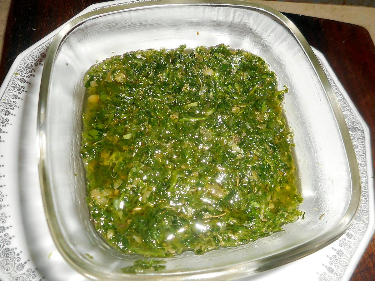 recette Sauce verte