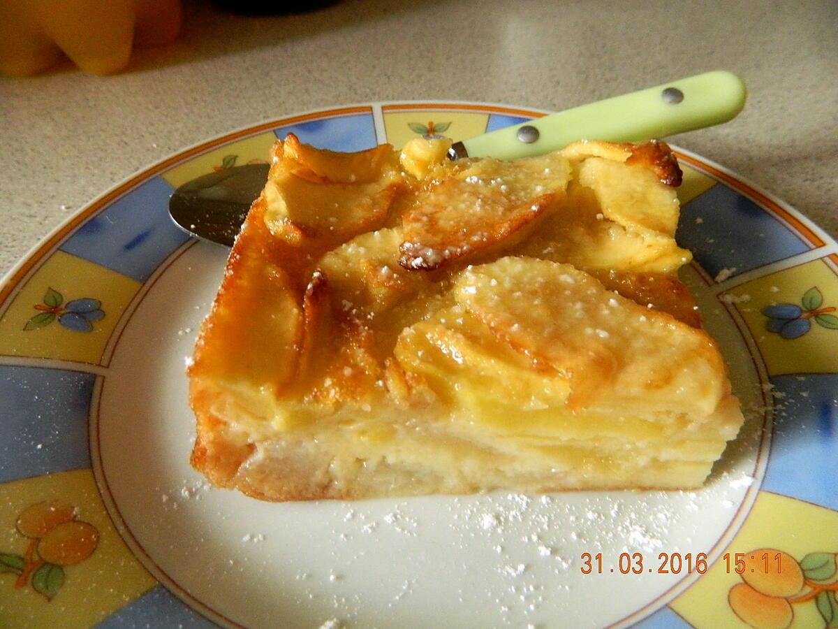 recette Gâteau invisible pommes & poires