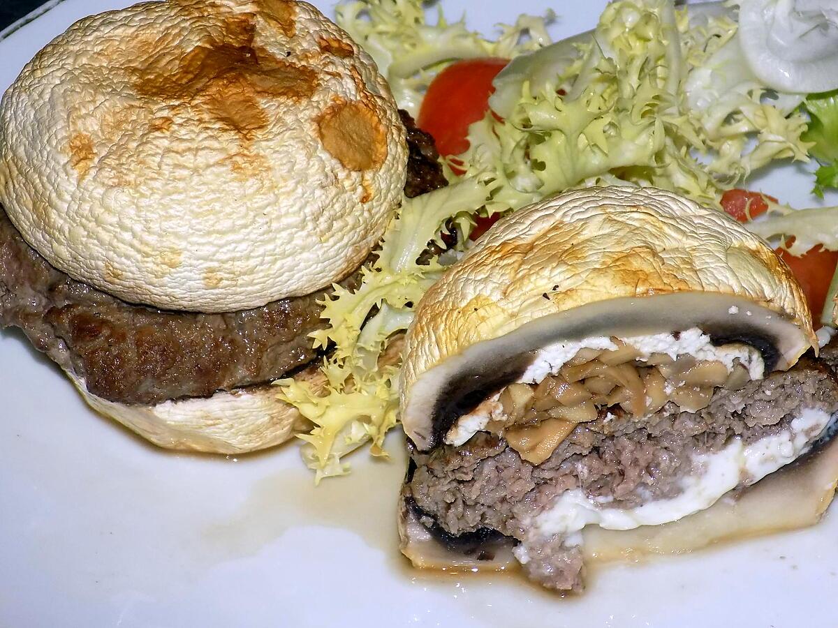 recette Champi'burger