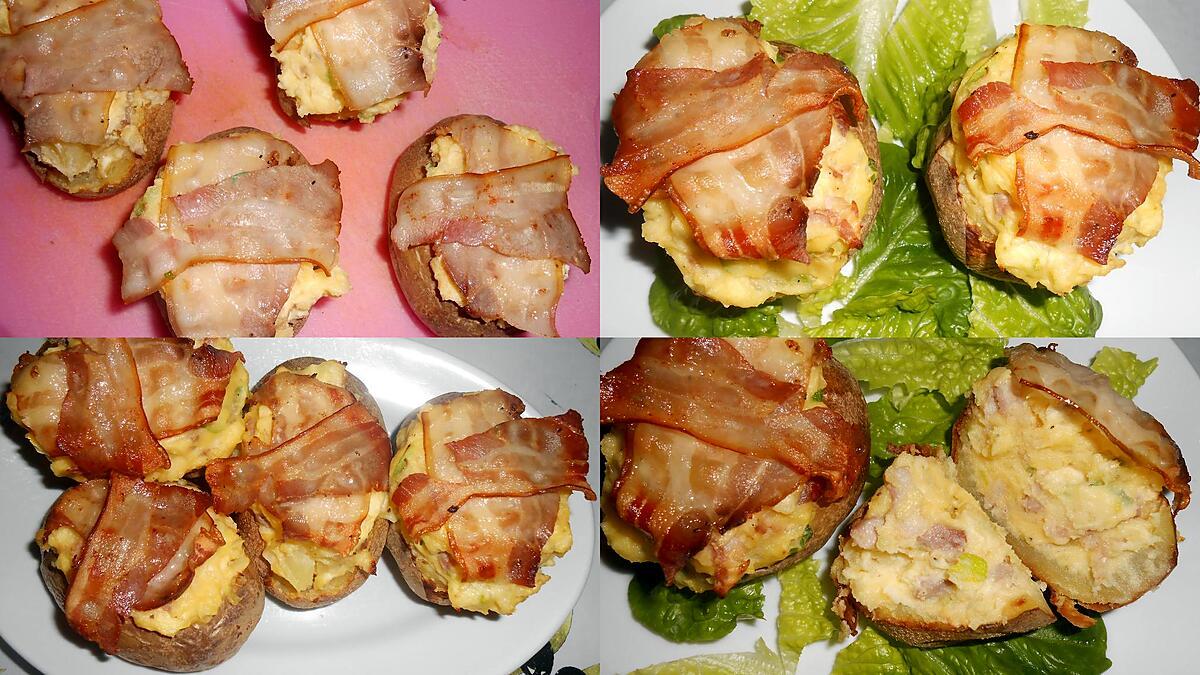 recette POMMES DE TERRE FARCIES AU BROCCIU ET PANZETTA CORSE