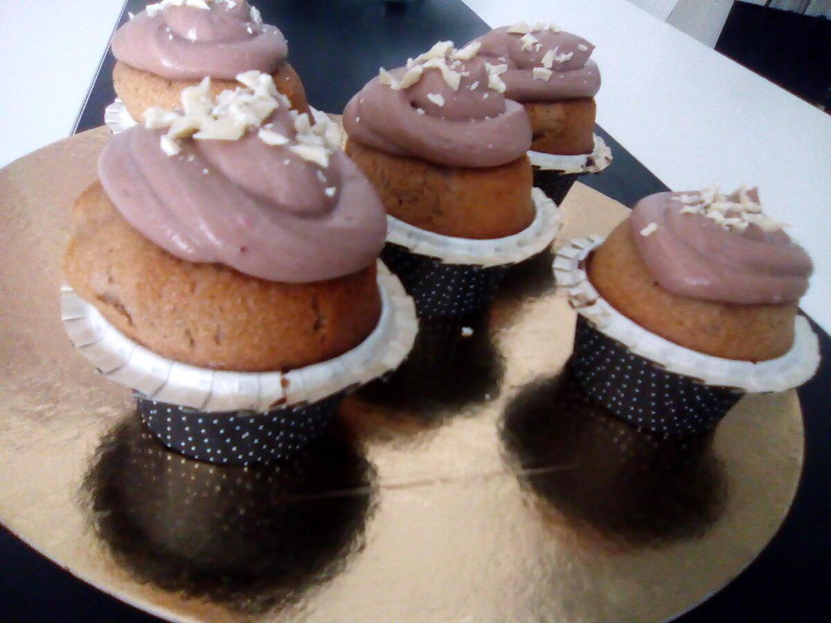 recette Cupcakes au deux chocolats