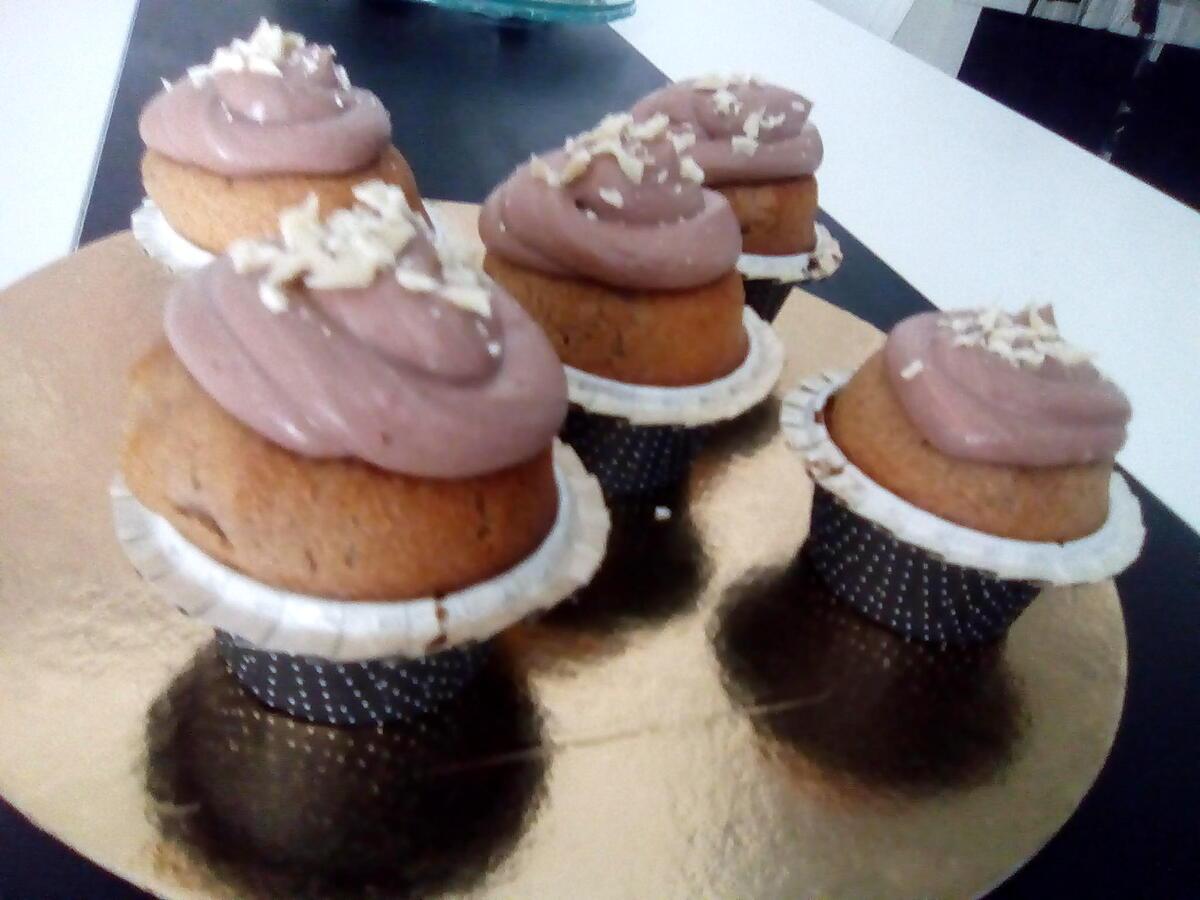 recette Cupcakes au deux chocolats