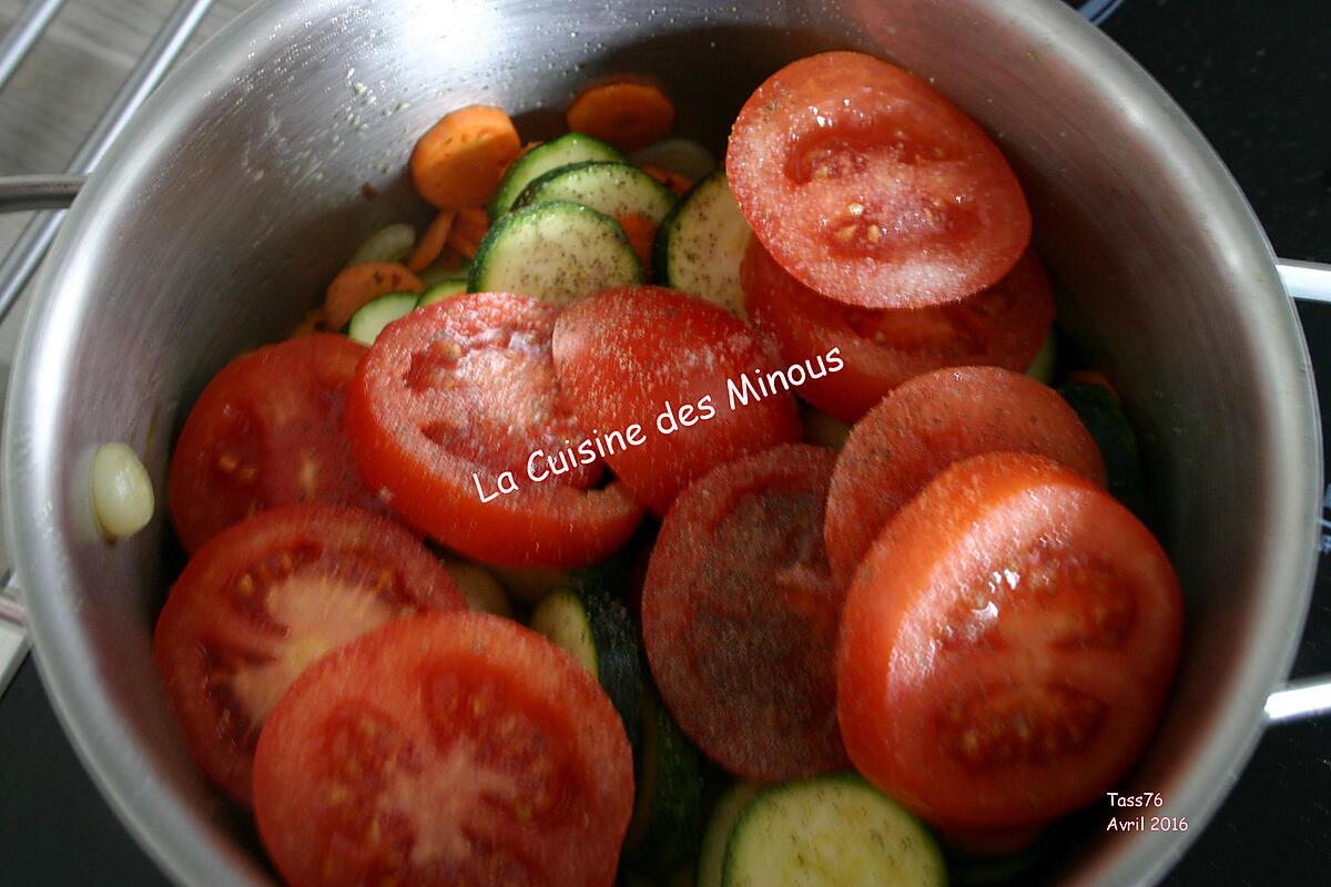 recette Ratatouille de légumes