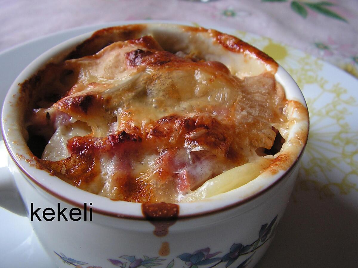 recette Gratin au munster