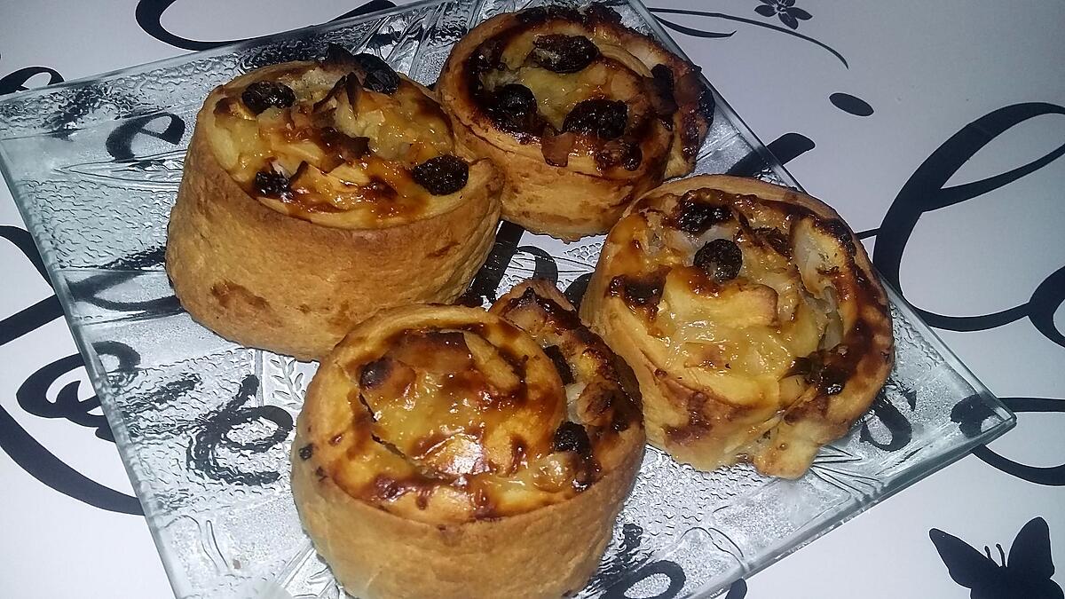 recette Escargots feuilletés