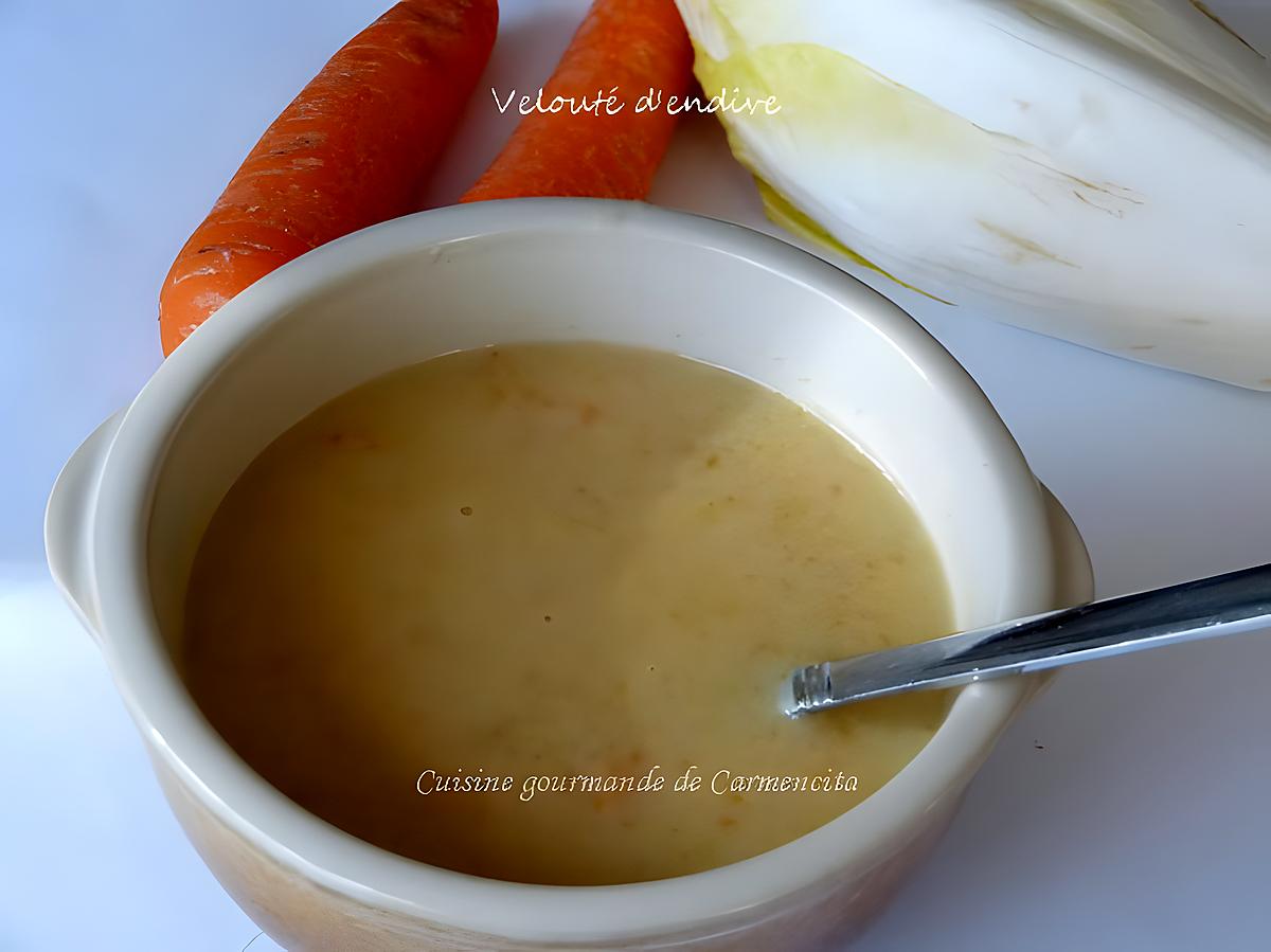 recette Velouté d'endives, de Mamyloula