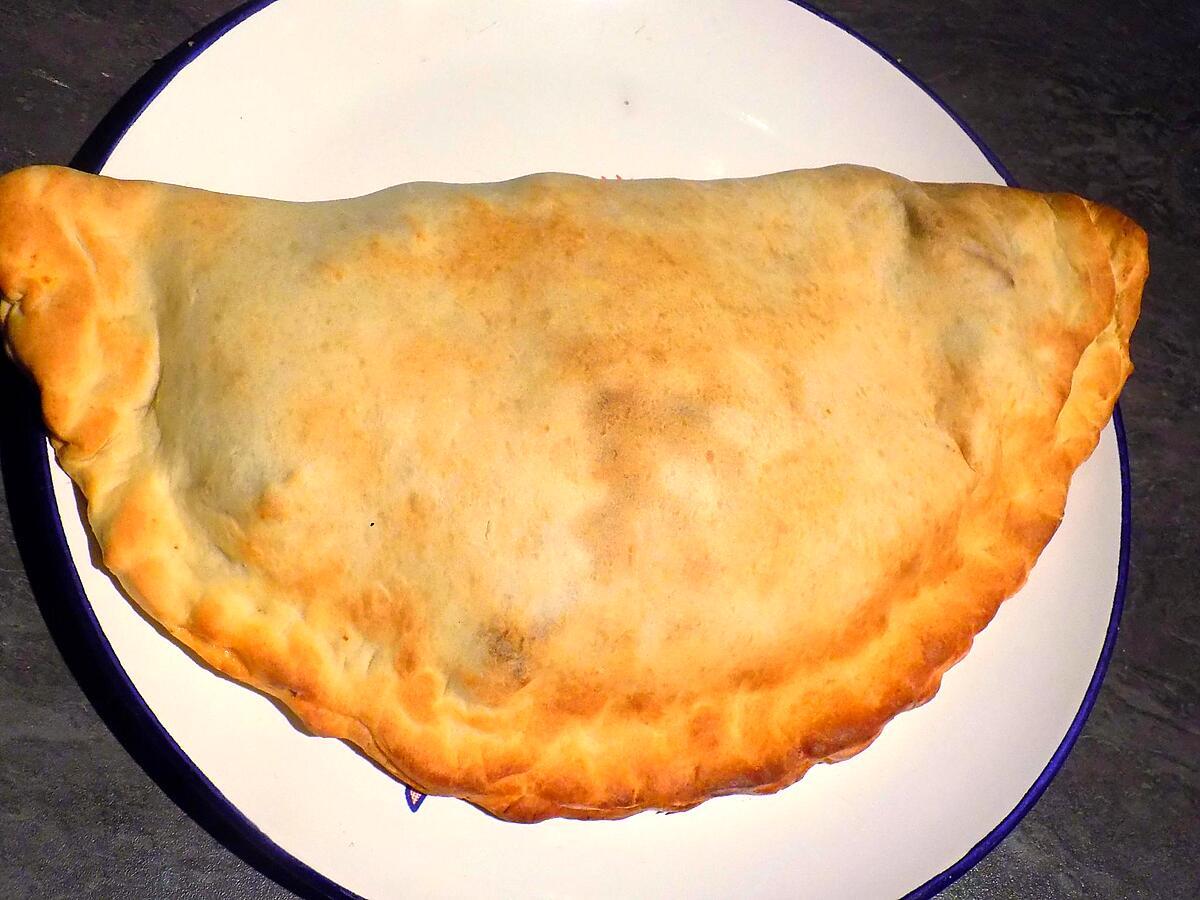 recette Calzone boeuf/pepperoni