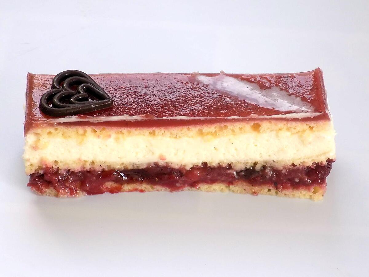 recette Opéra fraise