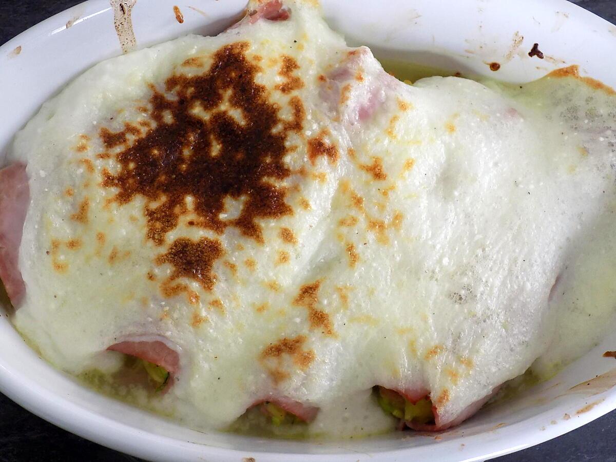 recette Roulés de jambon/courgettes (compatible dukan)