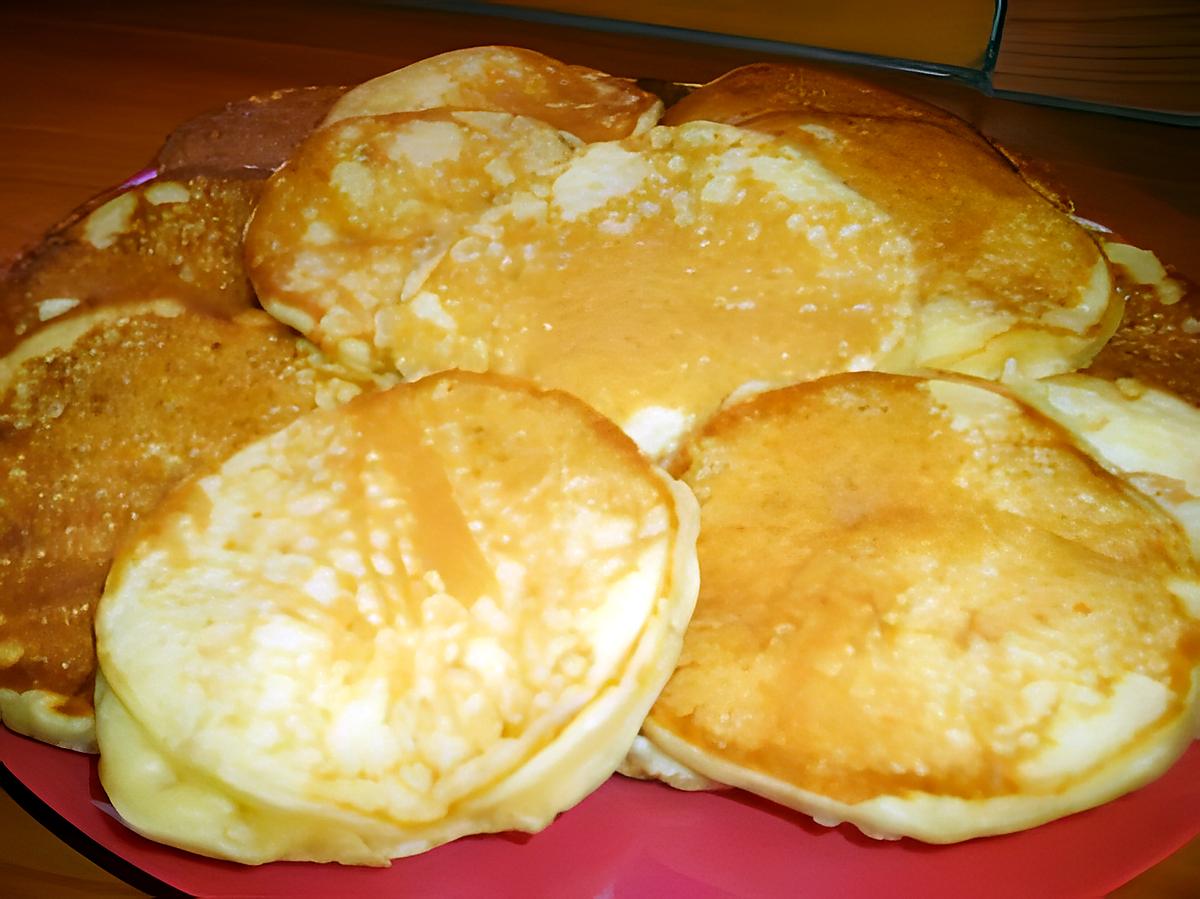 recette Pancakes aux noisettes caramelisees