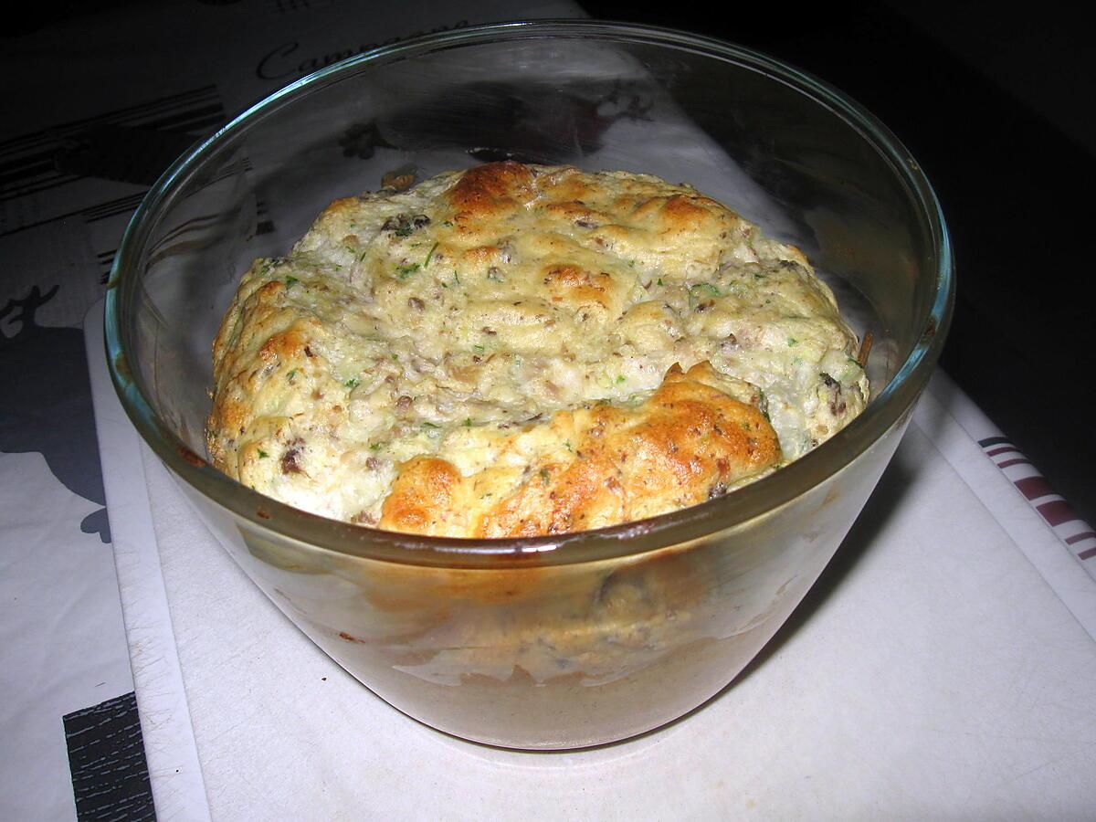 recette Soufflé de restes de viande