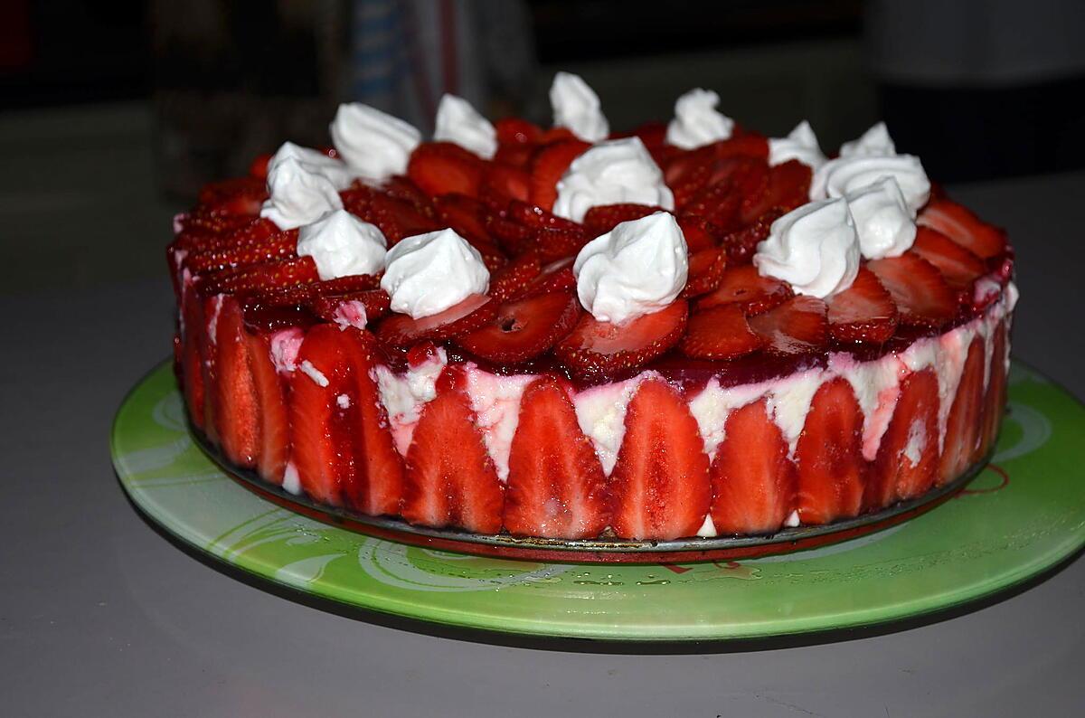 recette FRAISIER