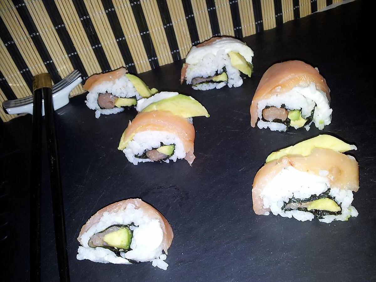 recette Makis *California Roll* faits maison