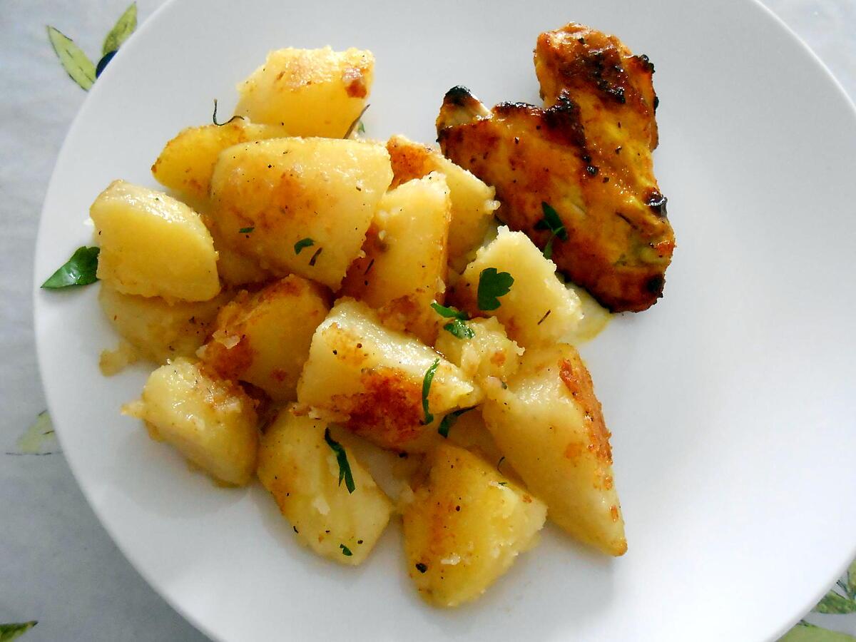 recette AILES DE POULET ROTIES AU MIEL ET CITRON