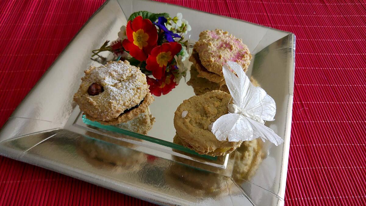 recette Une délicieuse mignardise de macarons à l'ancienne