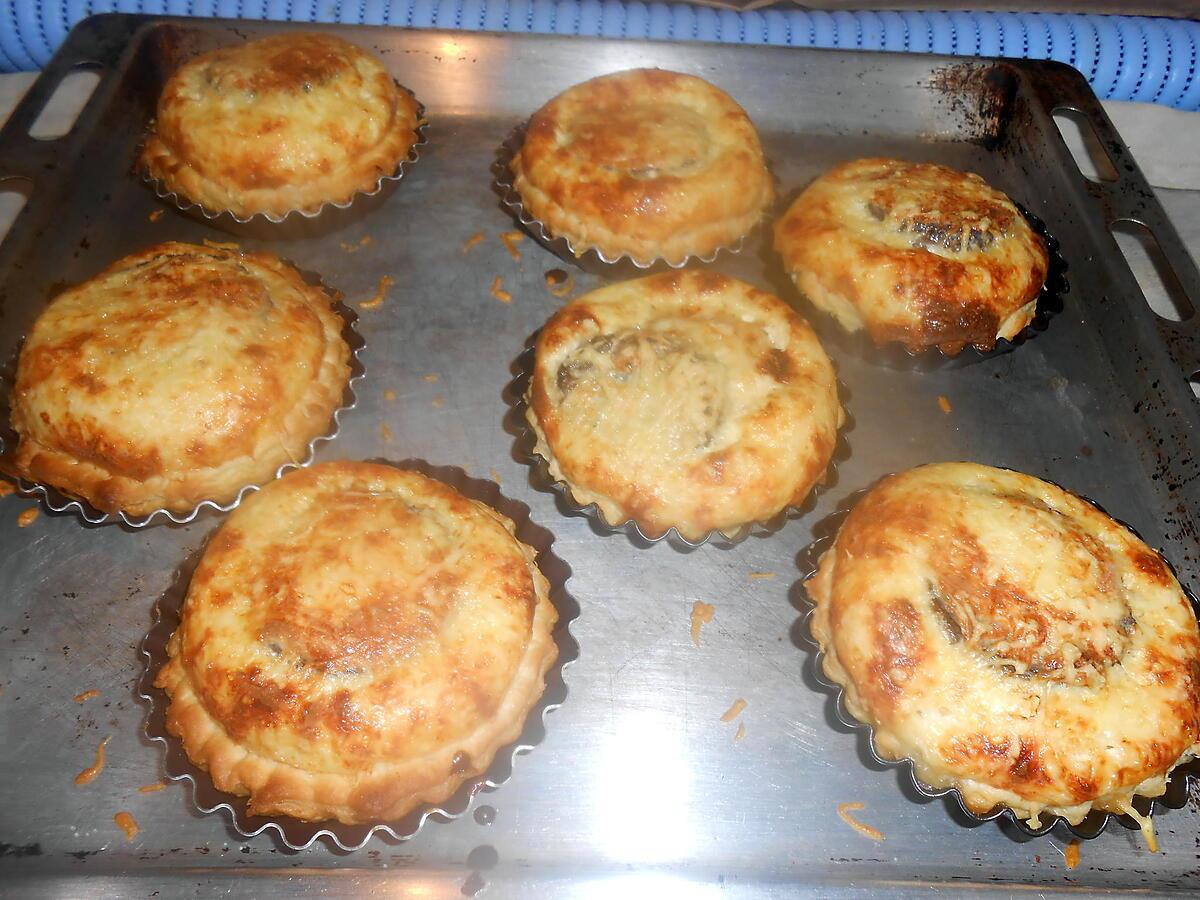 recette TARTELETTES A L'ANDOUILLE BRETONNE