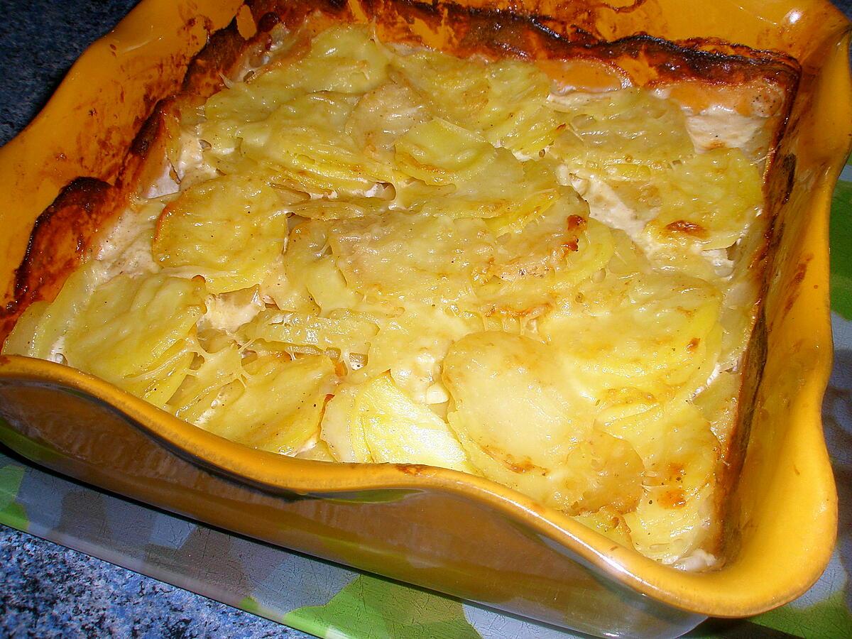 recette Gratin de pommes de terre façon dauphinois