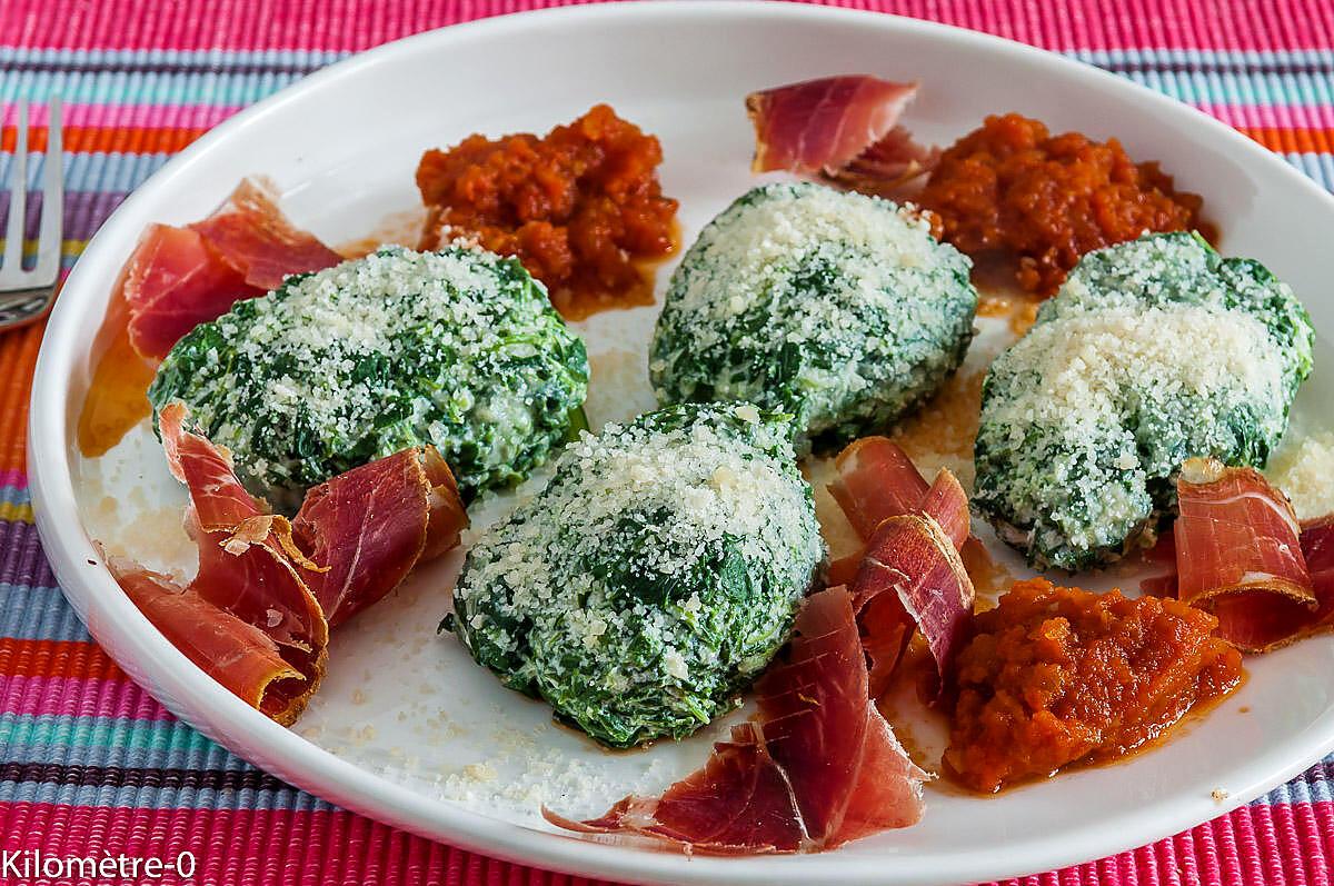 recette Gnudi à la tomate