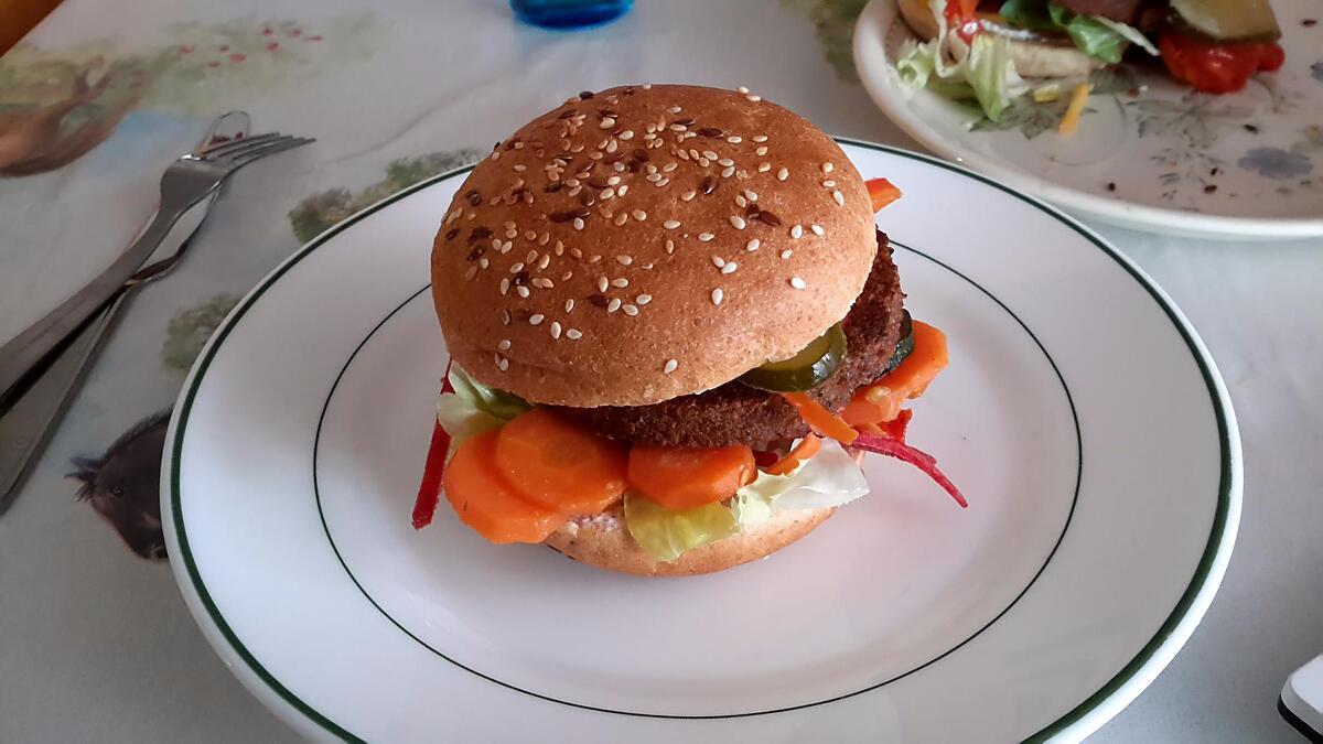 recette Hamburger du soleil