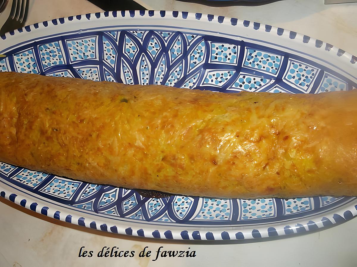 recette Roulade de pommes de terre aux fromages