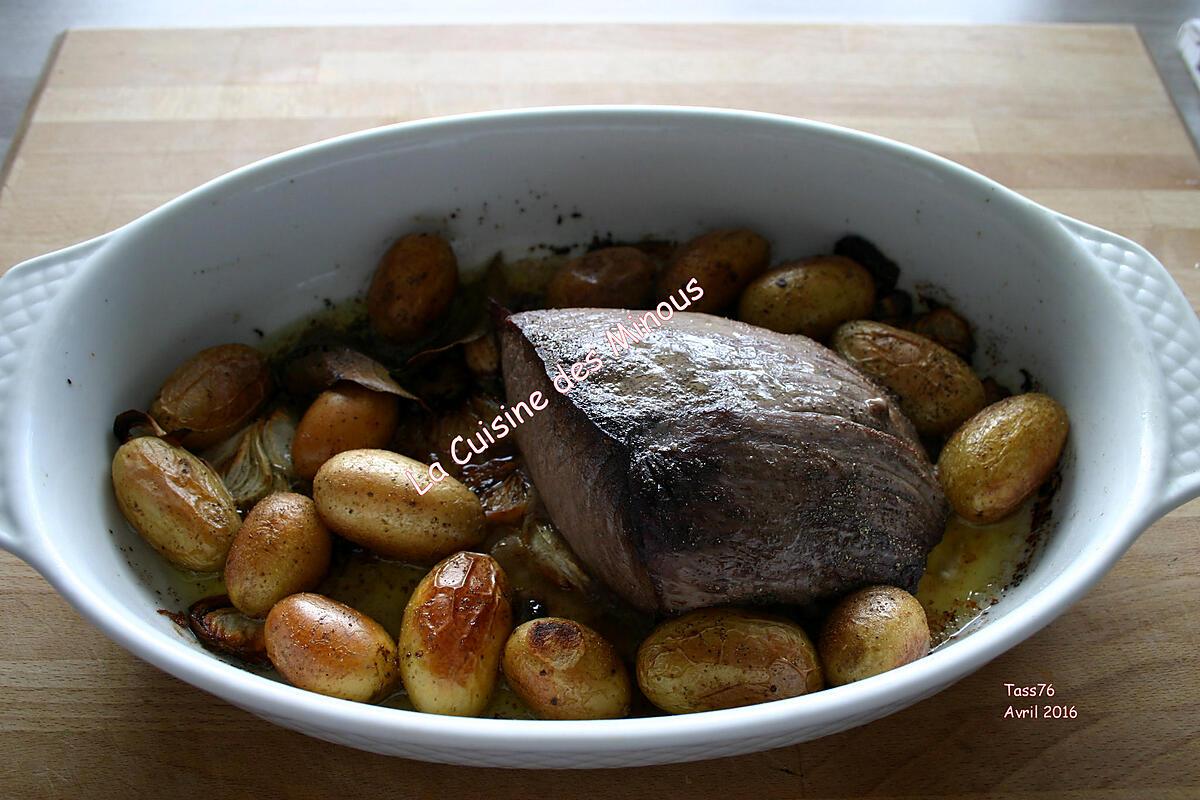 recette Filet de Bœuf aux grenailles confites