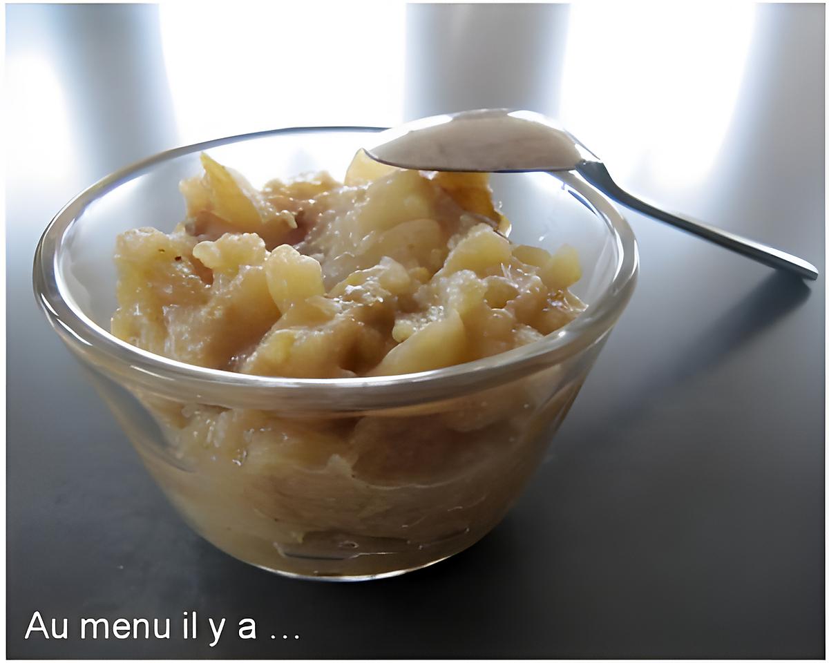 recette Compote pomme/banane