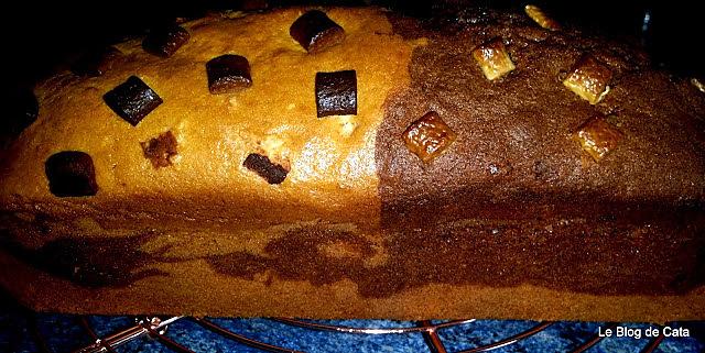 recette The cake marbré