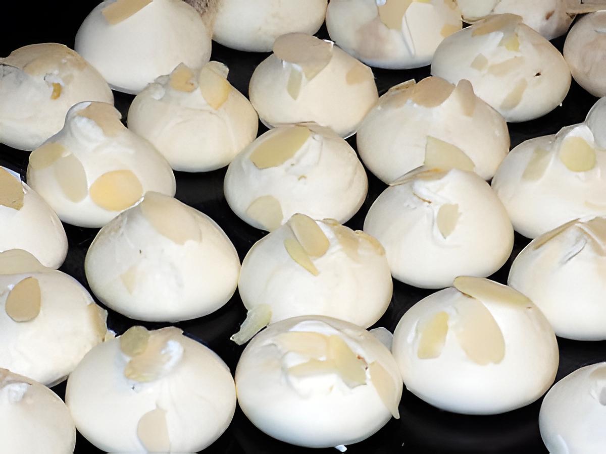 recette Meringues aux amandes