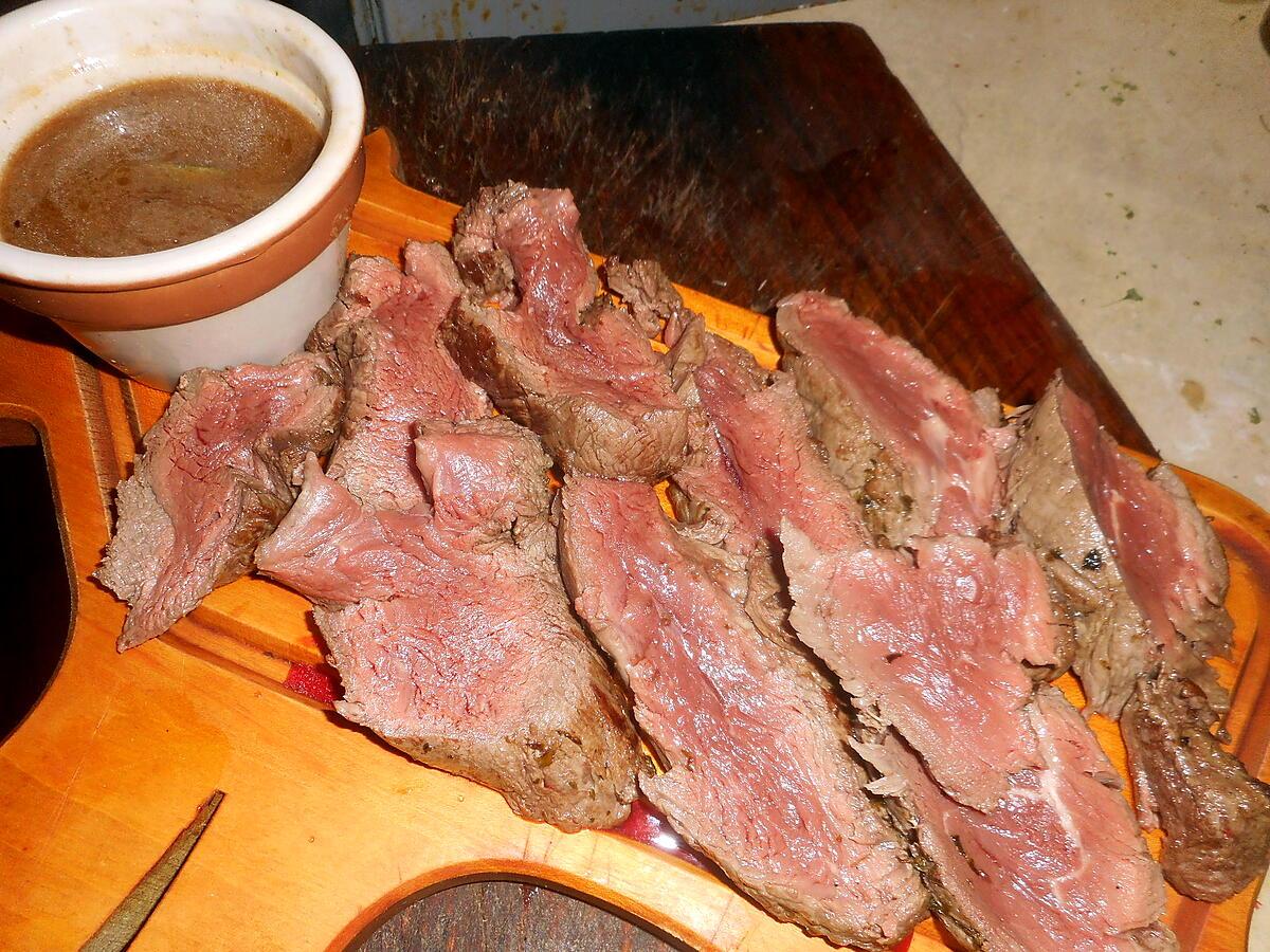 recette roti de filet de boeuf a la poele