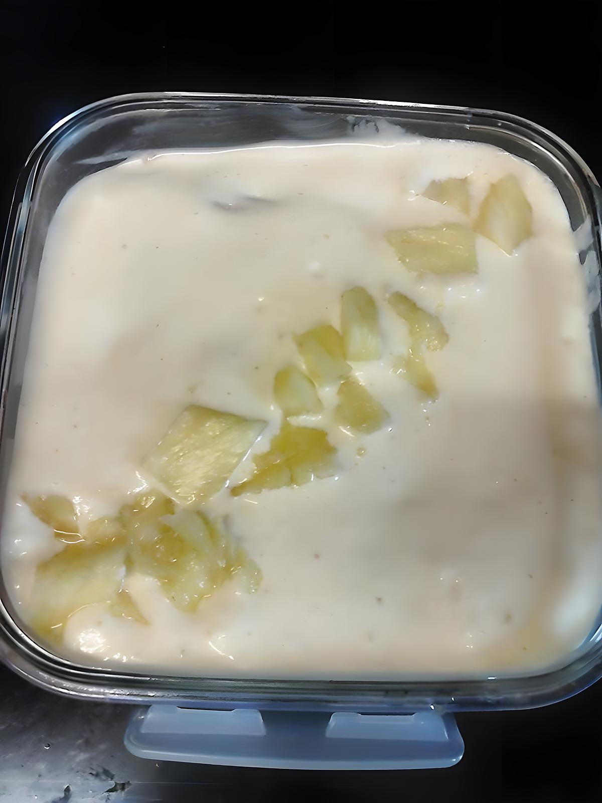 recette Tiramisu a l ananas