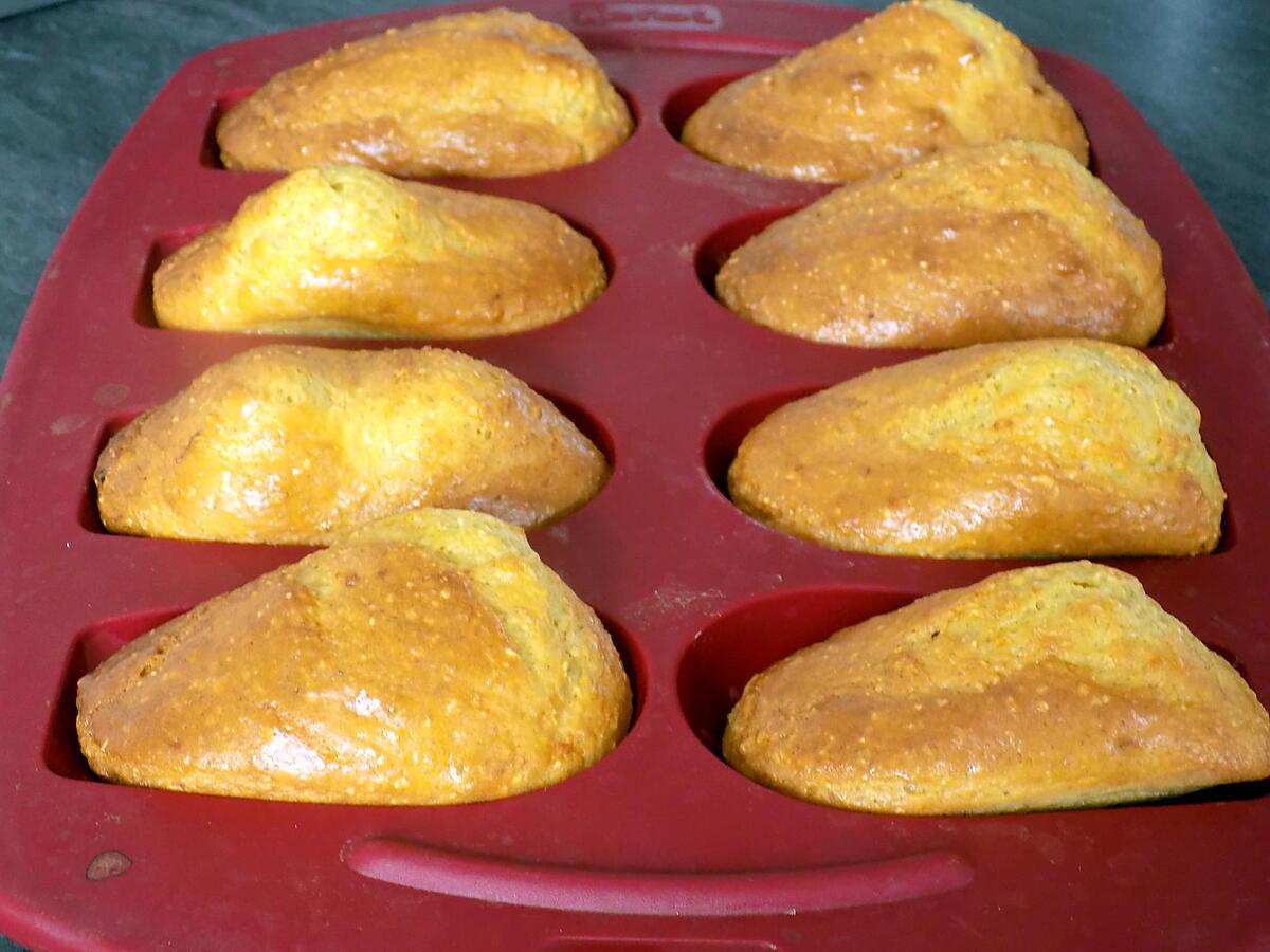 recette Madeleines tofu/citron dukan