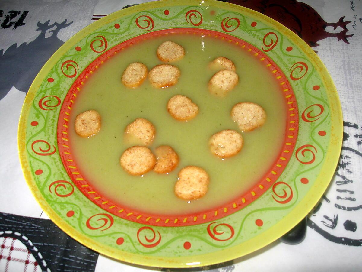 recette Velouté de queues d'épinards