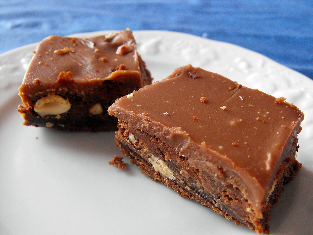 recette BROWNIE AU FUDGE