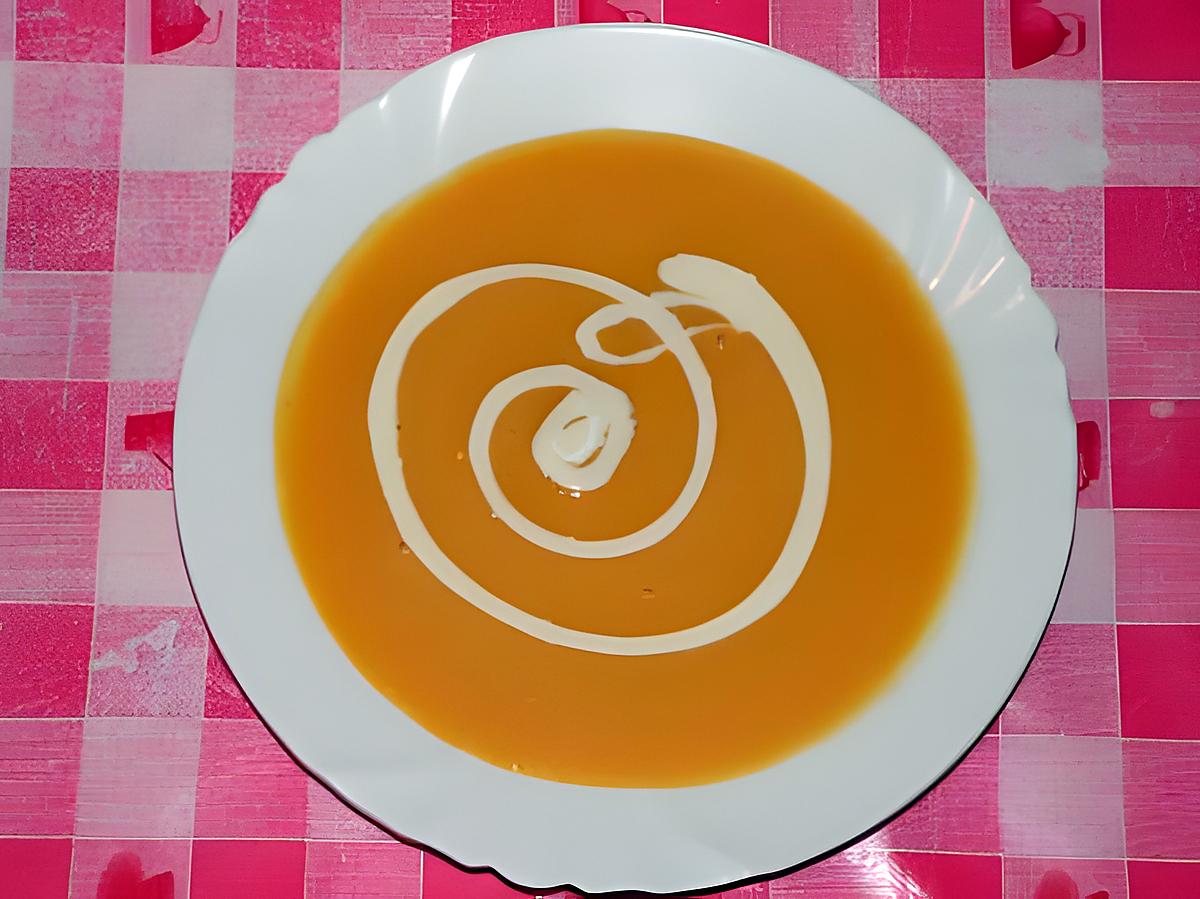 recette Velouté au potiron