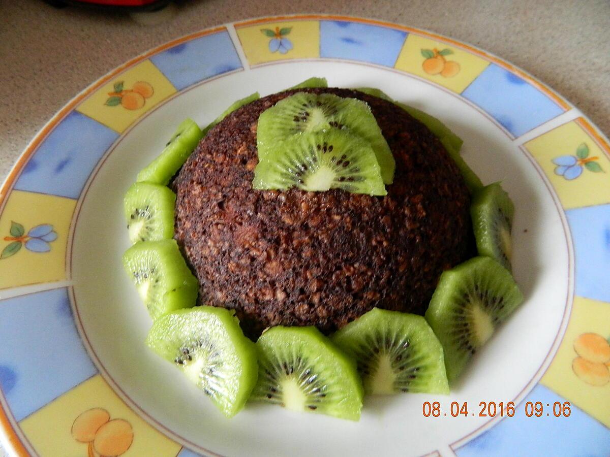 recette Bowl cake pomme chocolat