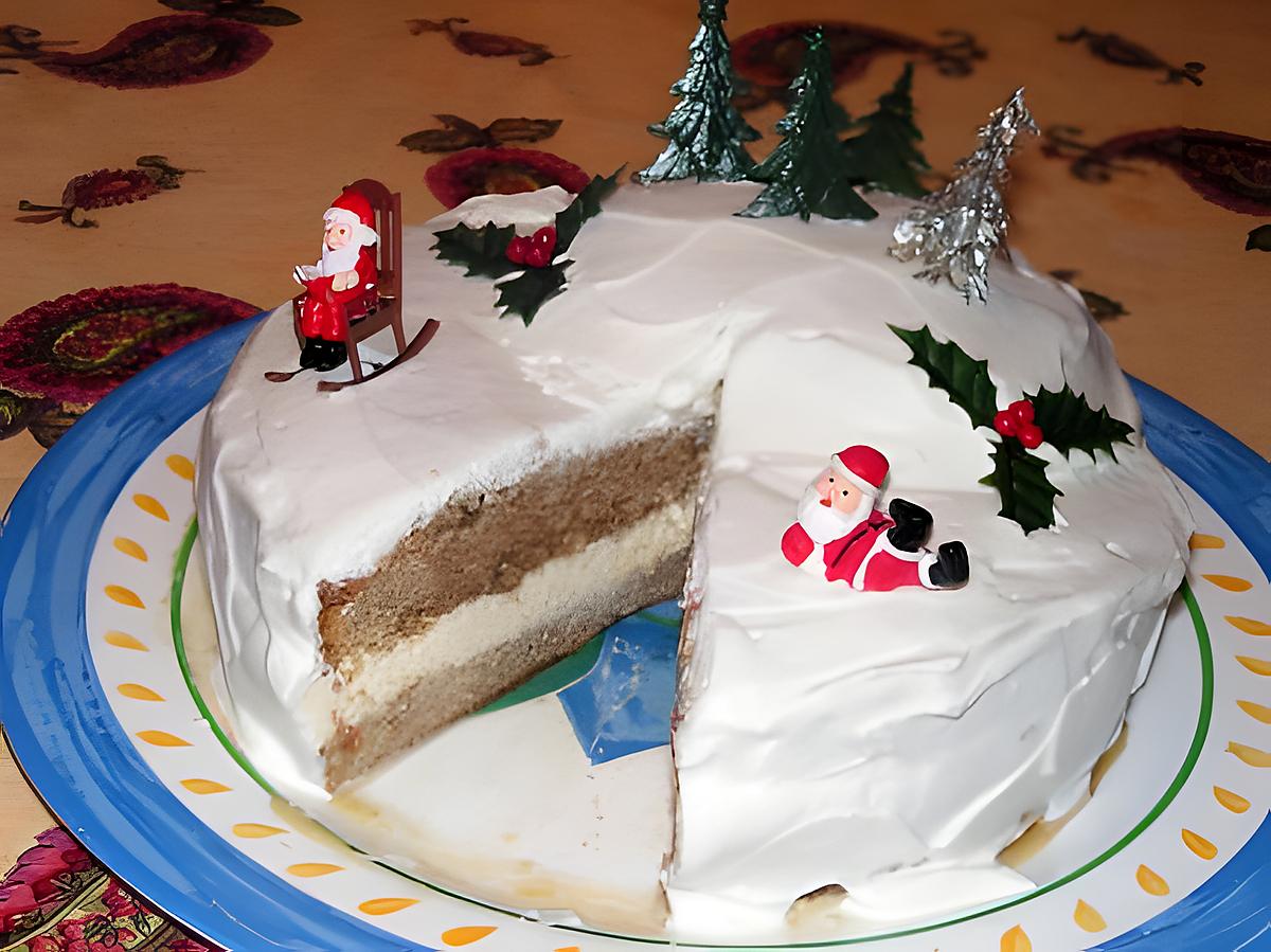 recette Gateau de Noël à l'Irish coffee