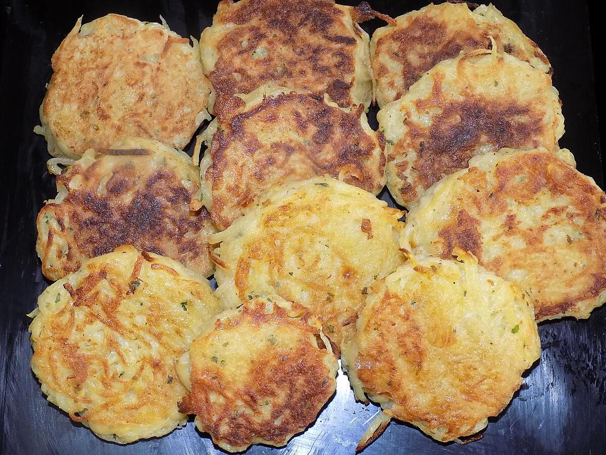 recette Röstis ou galettes de pomme de terre