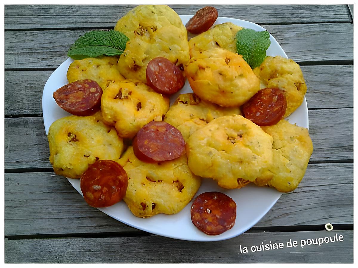 recette Cookies au chorizo et graines sésame